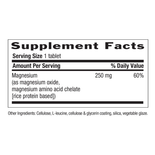 Country Life, Chelat-Magnesium, 250 mg, 240 Tabletten 1