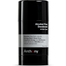 Anthony Alcohol Free, Aluminum Free Deodorant for Men - Non-Irritant Cool Gel Stick for Sensitive Skin - Sport Strength Stick Prevents Odor All Day -