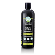 Natrliches Shampoo von Herbal Choice Mari (Zitronengras und Ingwer, 16 Fl Oz Flasche) Hergestellt aus Bio-Zutaten ohne giftige synthetische Chem