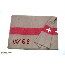 Wool Blanket Warm Heavy Duty 150cm x 200cm Striped Comfortable Thick