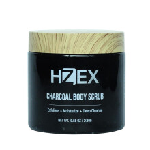 Esfoliante Corporal Esfoliante de Carvo Masculino Esfoliante Facial e Corporal Esfoliante Facial de Limpeza Profunda para Homens Mulheres com Es