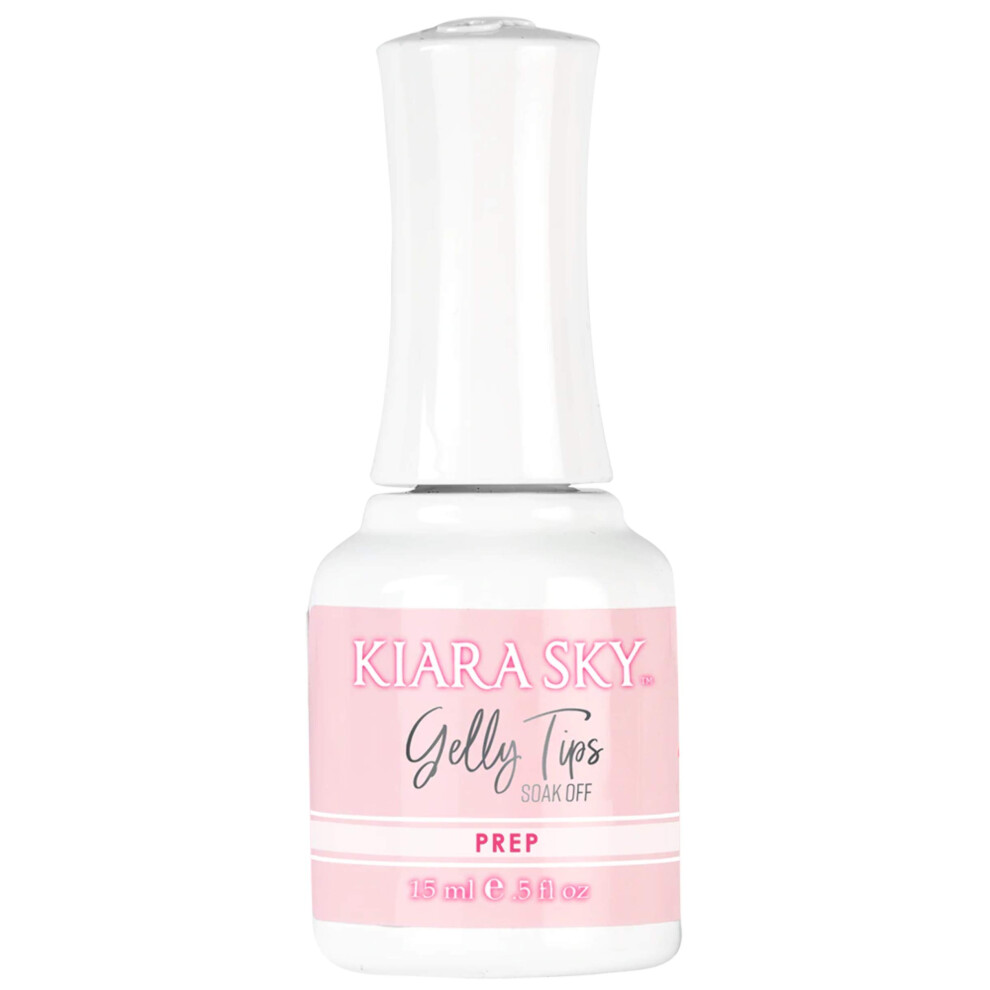Kiara Sky Gelly Tips Soak Off Prep Gel 0.5 Fl Oz