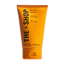 The Shop by LeBron James Men's Conditioning Beard Cream Leave-In Moisturizer with Avocado Oil & Shea Butter Softens Hydrates & Tames Facial Ha