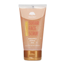 Tree Hut Esfoliante facial iluminador de abacaxi e mamo 7,4 onas