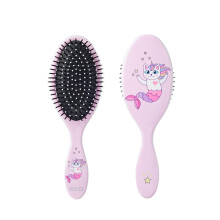 Red by Kiss Unicorn Detangler kartce Roztomil detsk kartce na vlasy Snadn mokr such vlasy Rozcesvn a styling Mas a vyhlazen pokoky hlav