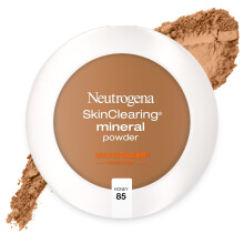 Neutrogena SkinClearing Mineral Acne-Concealing Pressed Powder Compact, Shine-Free & Oil-Absorbing Makeup with Salicylic Acid to Cover, Treat & Preven