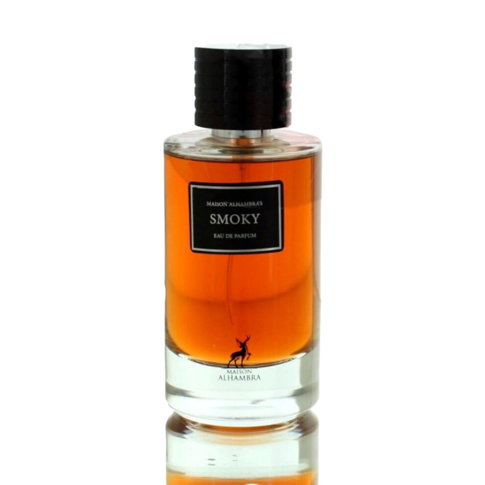 Lattafa Maison Alhambra Smoky Eau De Parfum Spray For Unisex 3.4 Ounce