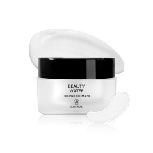 SON&PARK Beauty Water Overnight Sleeping Cream Hydration Balm Mask mit Rosenwasser und therischem BHA-Komplexl [Lavendel-Zitrone] spendet Feuchtigk