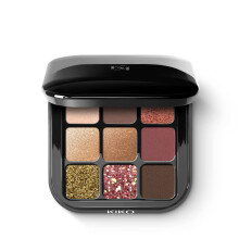 KIKO MILANO - Nieuw Glamour Multi Finish Eyeshadow Palette 03 Palet met 9 oogschaduws in verschillende afwerkingen