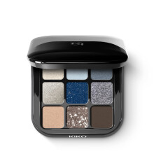 KIKO MILANO - Nieuw Glamour Multi Finish Eyeshadow Palette 05 Palet met 9 oogschaduws in verschillende afwerkingen