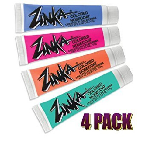 Zinka 4 Πακέτο - Ροζ/Μπλε/Τιρκουάζ/Πορτοκαλί