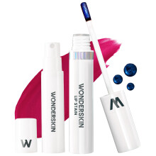 Wonderskin Wonder Blading Lip Stain Peel Off and Reveal Kit - Long Lasting Waterproof Pink Lip Tint Transfer Proof Natural Makeup Stain Kit (Da