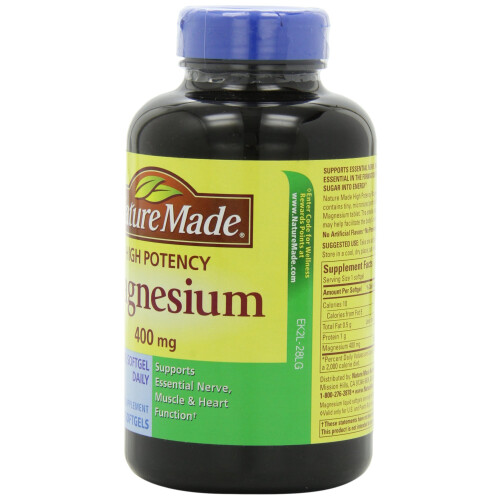 Nature Made High Potency Magnesium 400 mg - 150 Softgels 1