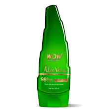 WOW Skin Science Aloe Vera Mehrzweckgel  After-Sun-Feuchtigkeitspflege fr Haar, Kopfhaut, Gesichts- und Hautpflege  Hilft bei der Trockenheit, ver