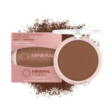 Mineral Fusion Pressed Powder Foundation Deep 7 - Deep Skin m/neutrale undertoner Age Defying Foundation Makeup med mat finish Talc Free Face Pow