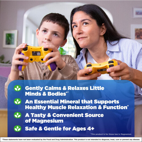 Natrol Natrol Kids Magnesium Citrate Gummies, Χαλάρωση και Υποστήριξη Μυών, 30 Razzilic 2