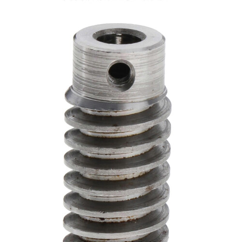 2 Worm Wheel Worm Shaft 0.8 Module Set, 1:50 1