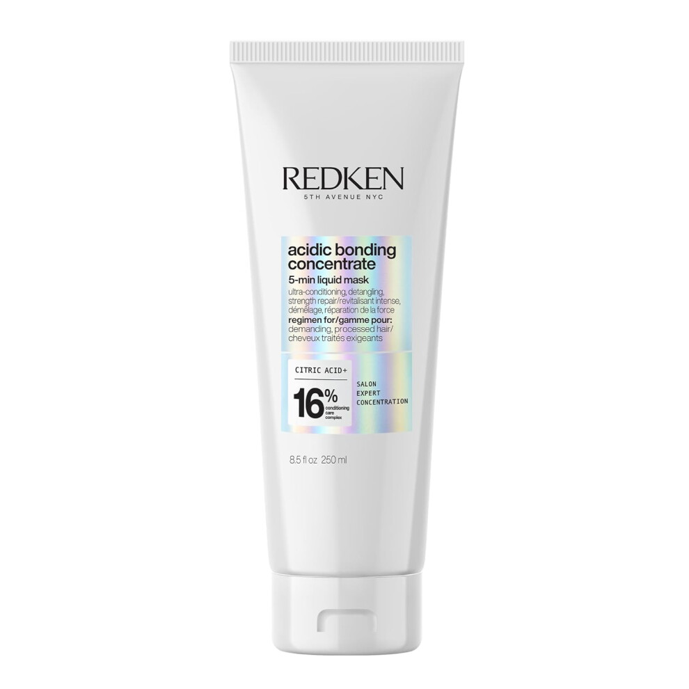 REDKEN Bonding Hair Mask for Dry  Damaged Hair Repair | Acidic Bonding Concentrate | Hydrating 5 Minute | For All Hair Types