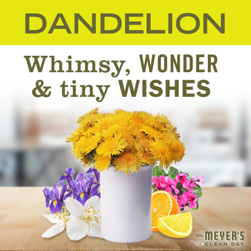 MRS. MEYER'S CLEAN DAY Multi-Surface Everyday Cleaner  Dandelion Scent  16 Ounce Bottle 1