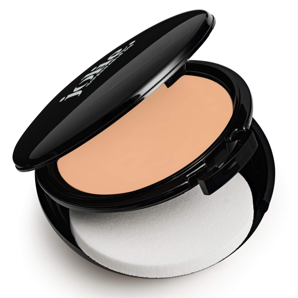 Jolie. Impeccable Me Jolie Creme Foundation Spf-15 Full Coverage Makeup W/Sponge (Soft Mimosa)