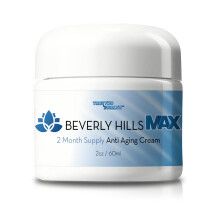 Beverly Hills Max Cream  2-Monats-Vorrat  Anti-Aging-Creme mit Vitamin C E und A  strafft und festigt mit Anti-Falten-Feuchtigkeitsformel  unters