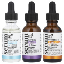 artnaturals, Serum Trio Set, 3 Seren, 1 fl oz (29,5 ml) Jede