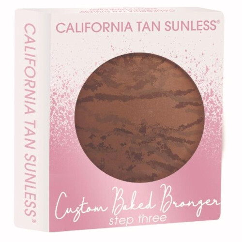 California Tan Custom Baged Bronzer Bronzing Powder Highlight Bronzing Compact