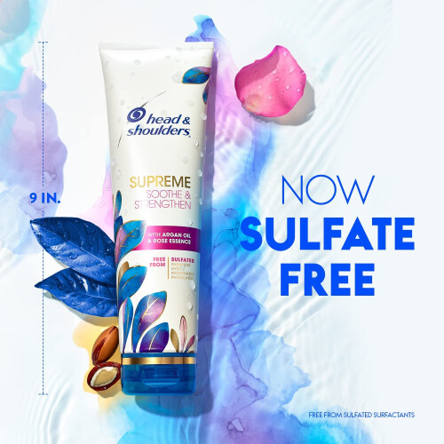 Head & Shoulders Supreme Shampoo e Conditioner senza Solfati per Cuoio Capelluto Secco e Dandruff 1