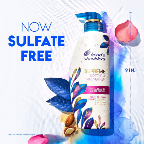 Head & Shoulders Supreme Shampoo e Conditioner senza Solfati per Cuoio Capelluto Secco e Dandruff 2