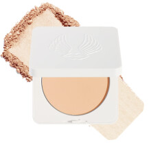 True + Luscious Sheer Halo Complexion Powder - Naturlig mat finish Foundation gennemsigtig til medium dkning - Ren vegansk og Cruelty Free Powde