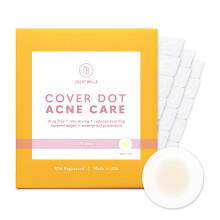 Bedek Dot Acne Care (72 DOTS) Huid Blemish -behandeling met hydrocollode | Duidelijke waterdichte patch | Olie en puistjes absorberen | Latexvri