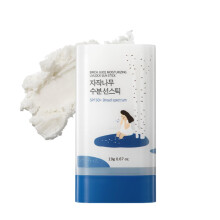 ROUND LAB Birch Juice Moisturizing UVLock Sun Stick 19g  0.67oz. | Korean sunscreen  No White Cast  Strong UV Protection  portable sunscreen  Non