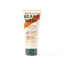 Duke Cannon Supply Co. Big Bourbon Beard Wash 6 Fl Oz Oak Barrel Scent - Made with Plant-Based Ingredients to Strengthen Rejuvenate Soften an