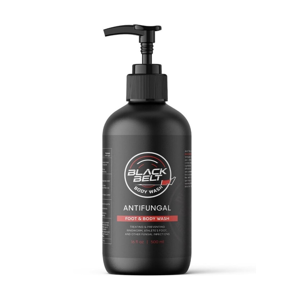 Blackbelt Body Wash - Savon corporel de l'athl   te antifongique - Emp   che et traite les d   mangeaisons de jock et le pied de l'athl   te