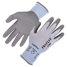 Ergodyne Unisex Arbeitshandschuhe, A2, Schnittschutz, PU-beschichtete Handflächen, Blau, 2X-Large US