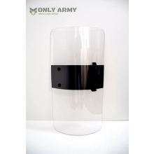 Police Army Riot Shield Clear Protective 90cm X 50cm Airsoft