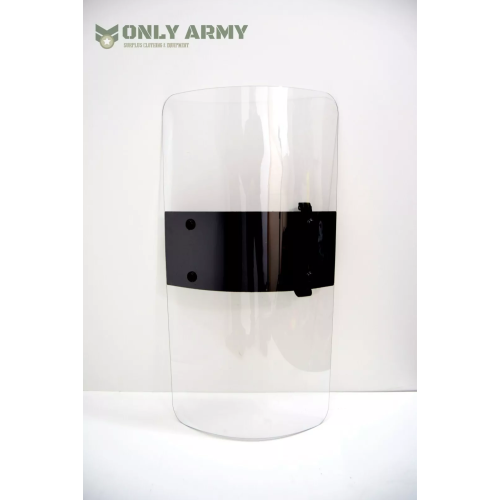 Police Army Riot Shield Clear Protective 90cm X 50cm Airsoft