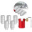 Replacement Accessory Gauge Body for C375 E420 with 5 Bushing Set for Checking Most Bottlenecks Headspace 2