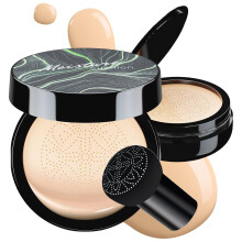 Mushroom Head Air Cushion CC Cream - BB Cream Foundation Makeup Moisturizing Concealer Langvarig Cushion Foundation Fuld dkning Selvjusterende t