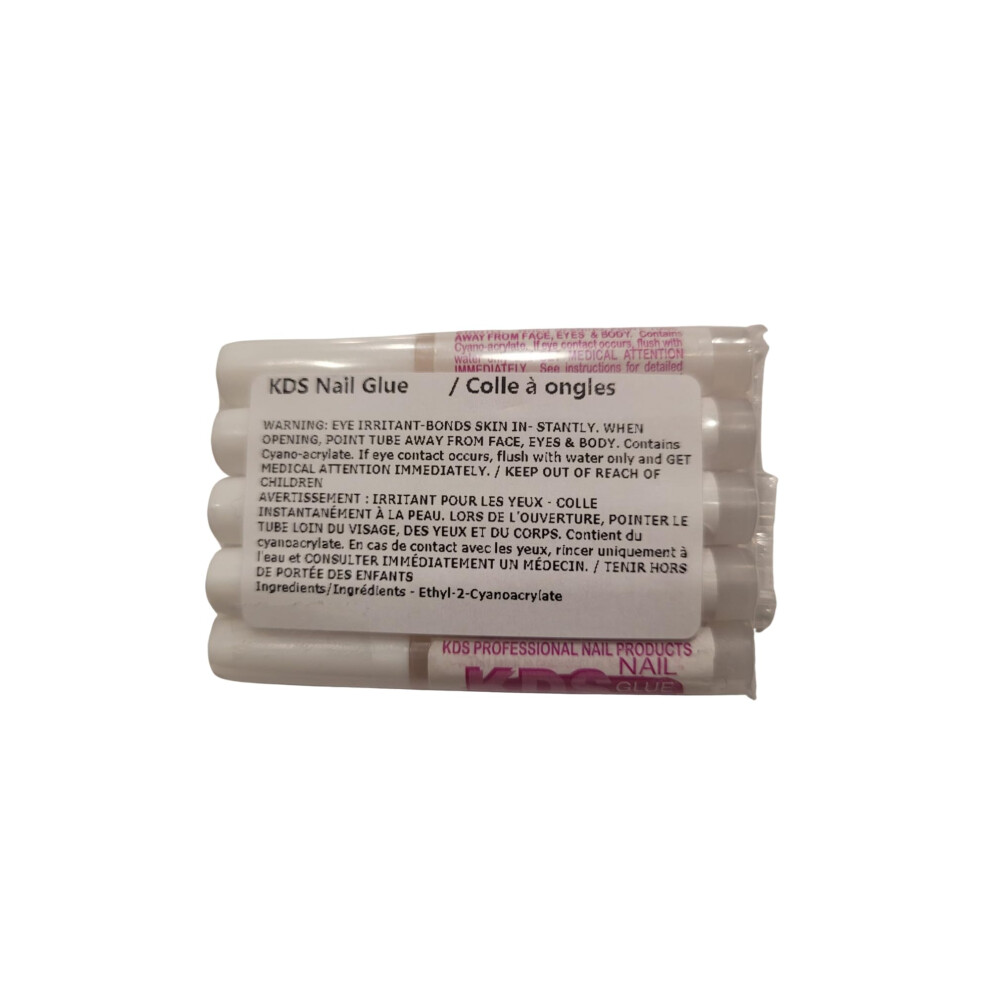 Madayformula Kds Nail Glue For Professional Fake Nail Art & Design 10Pcs Nail Tip Extension Glue