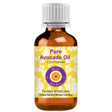 Deve Herbes Reines Avocadol (Persea americana) | Kaltgepresst | Natrlich | Unverdnnt | Zum Verdnnen therischer le | Fr Haut & Massage | Mnner