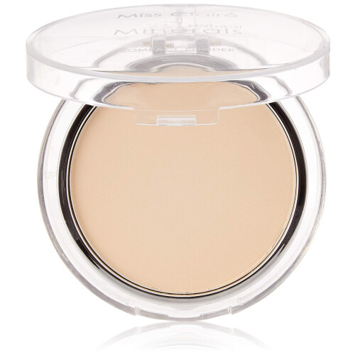 Miss Claire Φυσική Πούδρα Compact Μεταλλικών, 21 Beige, 7 g