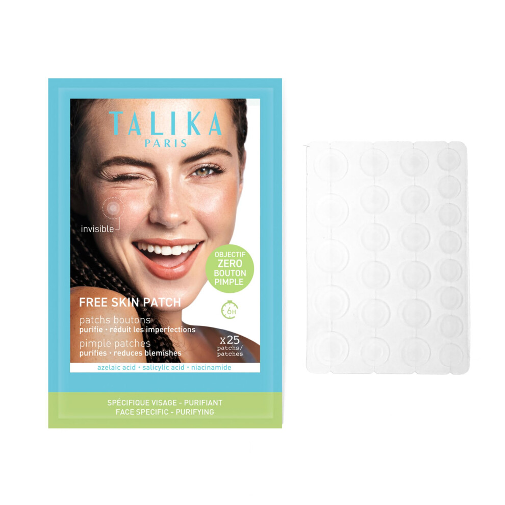 Patches de piel sin talika La cubierta de mancha invisible absorbe el fluido y reduce el enrojecimiento con cido saliclico en imperfecciones y espi