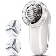 Bymore tecido barbeador removedor de fiapos barbeador defuzzer suter barbeador para roupas e mveis com adaptador ac plula fuzz removedor-branc