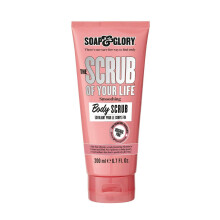 Sapone e gloria rosa originale lo scrub della tua vita scrub per il corpo esfoliante - logoo e buffing body scrub - rosa e smalto per il corpo bergam