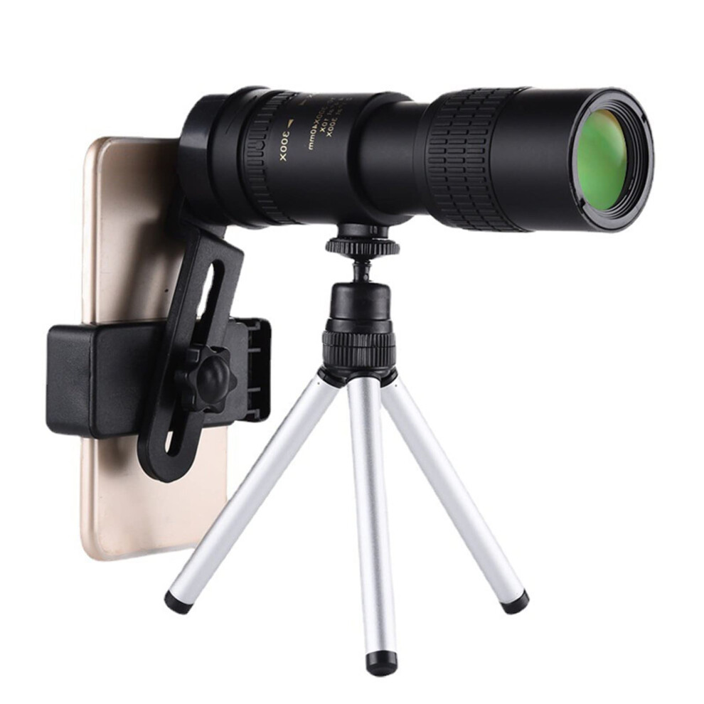 Concert Camping Telescope For Adults - 4K 10-300X40 Super Telescopic Zoom Monocular 940534660595