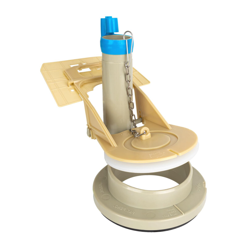 To To Thu Series Toilet Flush Valve Compatible With Toto One Piece 3 Inch Flush Hole Toilets, Toilet Tank Drain Valve Flusher Accessories 940534661394