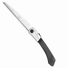 8 Inch Folding Pruning Hand Saw for Single Hand Use with TriCut Blade and Slip Resistant Grip, Professional Grade Knife