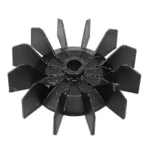 Engineering Plastic 211mm 24mm Bore V-Type 5P Compressor Fan Blade