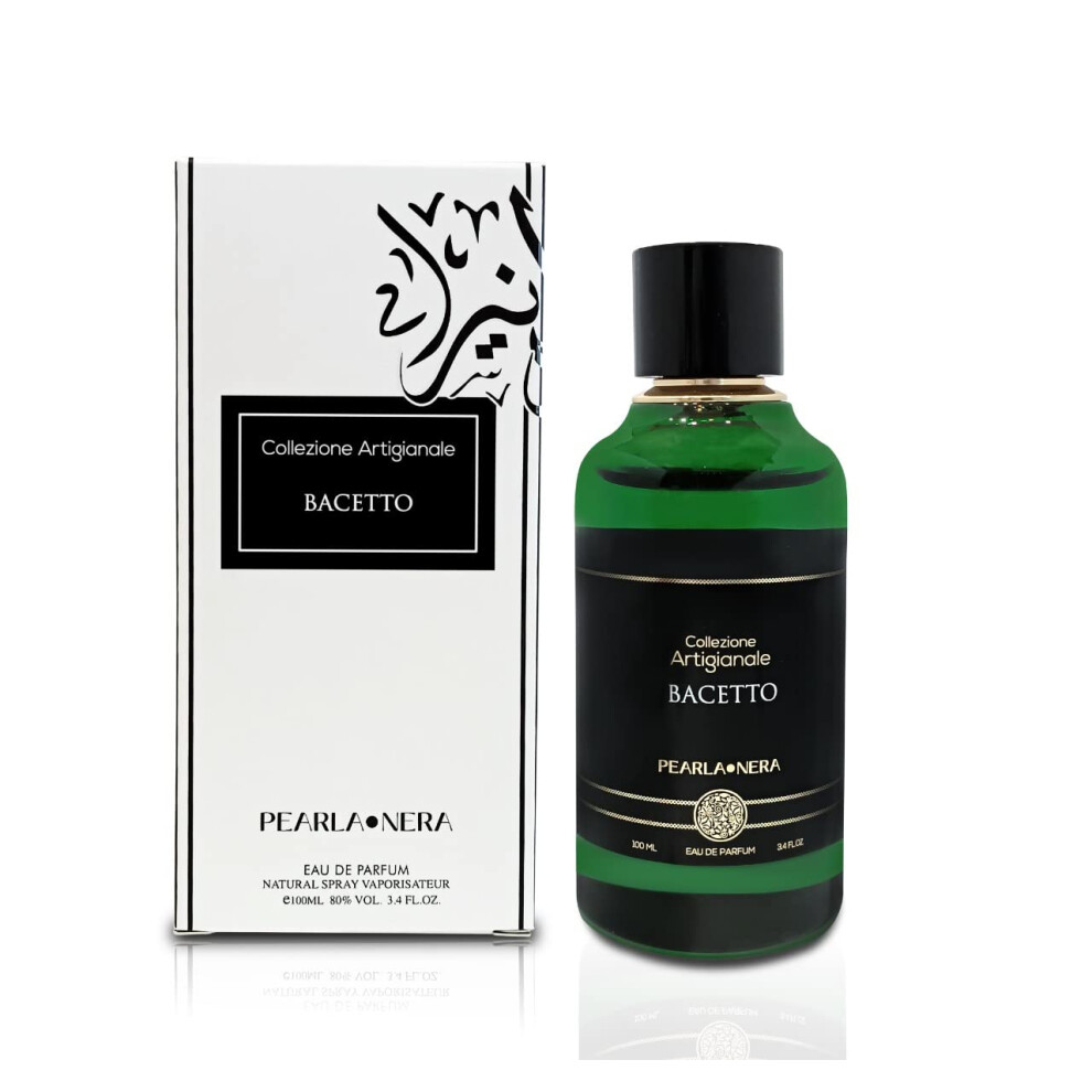 Pearlanera Bacetto A Mildly Spiced Infusion With Floral Woods Scent Accords. Cologne For Women (Little Kisses). Unisex Fragrances 3.4 Oz